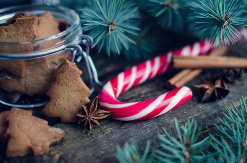 Candy Cane Scented Candle