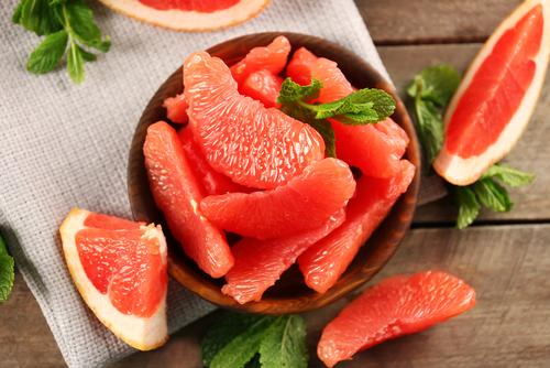 Grapefruit slices