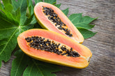 Cut papaya