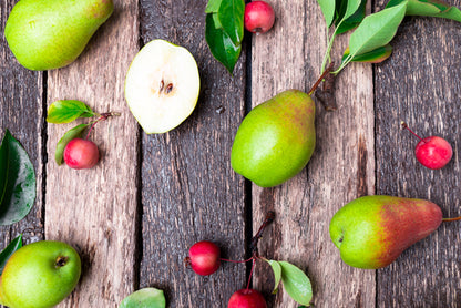 Sliced Pears